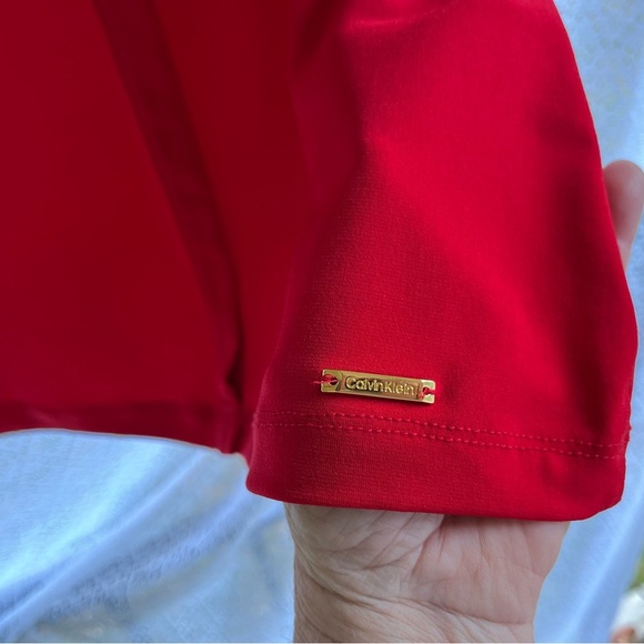 Women’s Calvin Kline red summer top - Picture 4 of 8